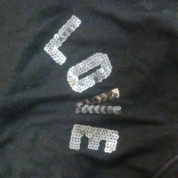 PINK Victoria's Secret Black Short Sleeve Tee - Picture 4 of 5